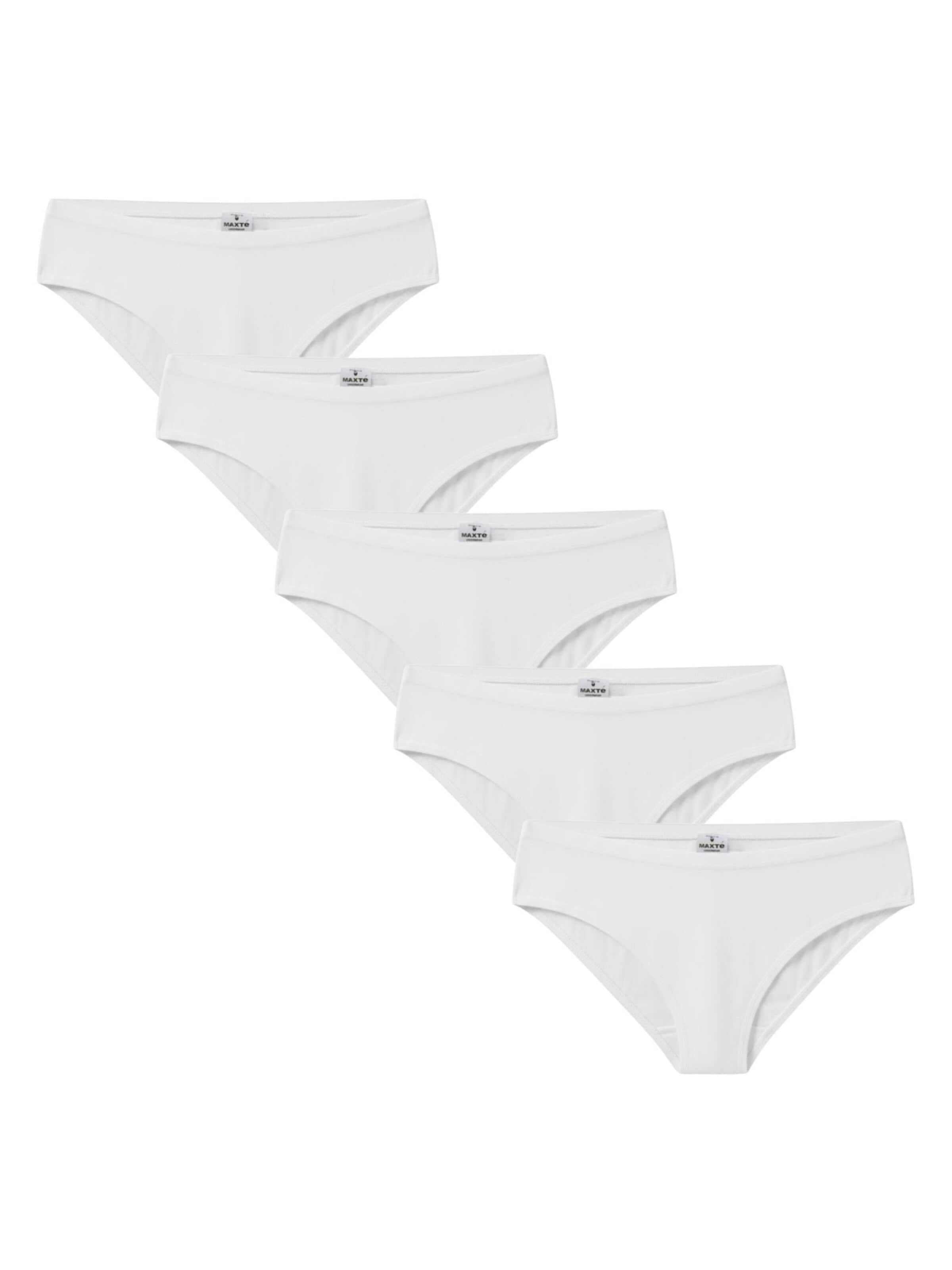 Maxte Slip 'BASIC MAX Slip 5er Pack'‌‌‌‌‌ in Weiß: Vorderseite