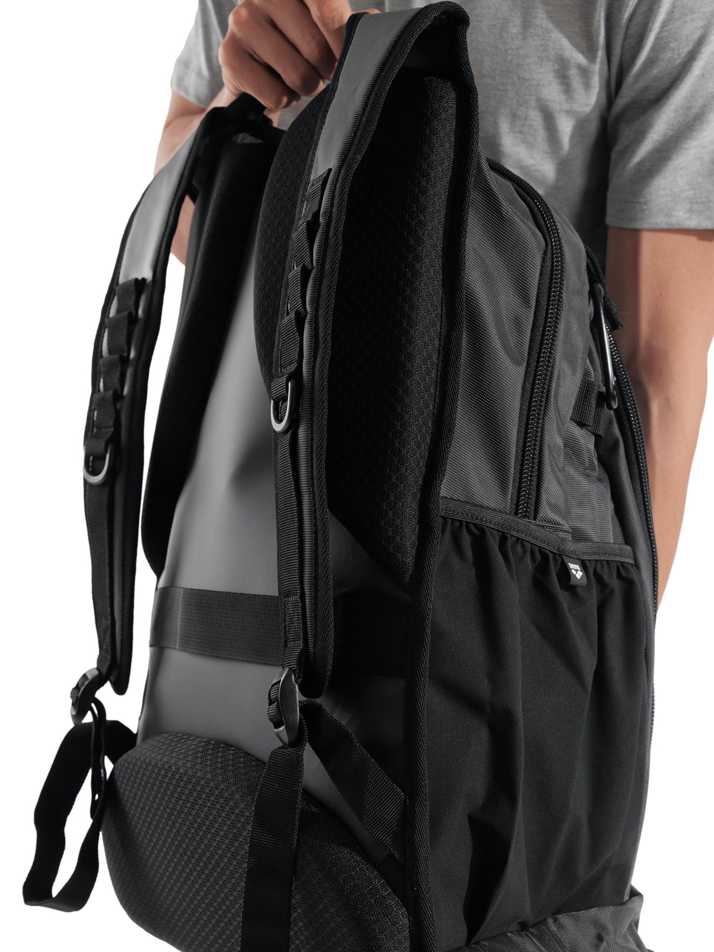 ARENA Sports backpack 'ALL SET BACKPACK 45L' in Black