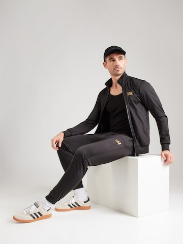 melns EA7 Emporio Armani Treniņtērps