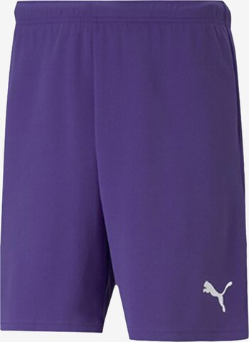 PUMA Regular Workout Pants in Purple: front