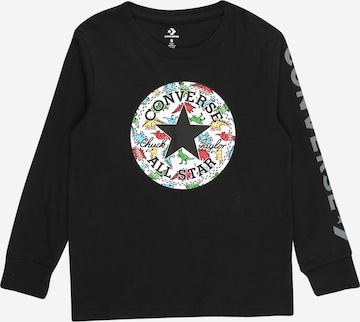 CONVERSE Shirt 'DINOVERSE' in Black: front
