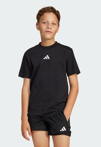 T-Shirt fonctionnel 'Essentials' ADIDAS SPORTSWEAR en noir : devant