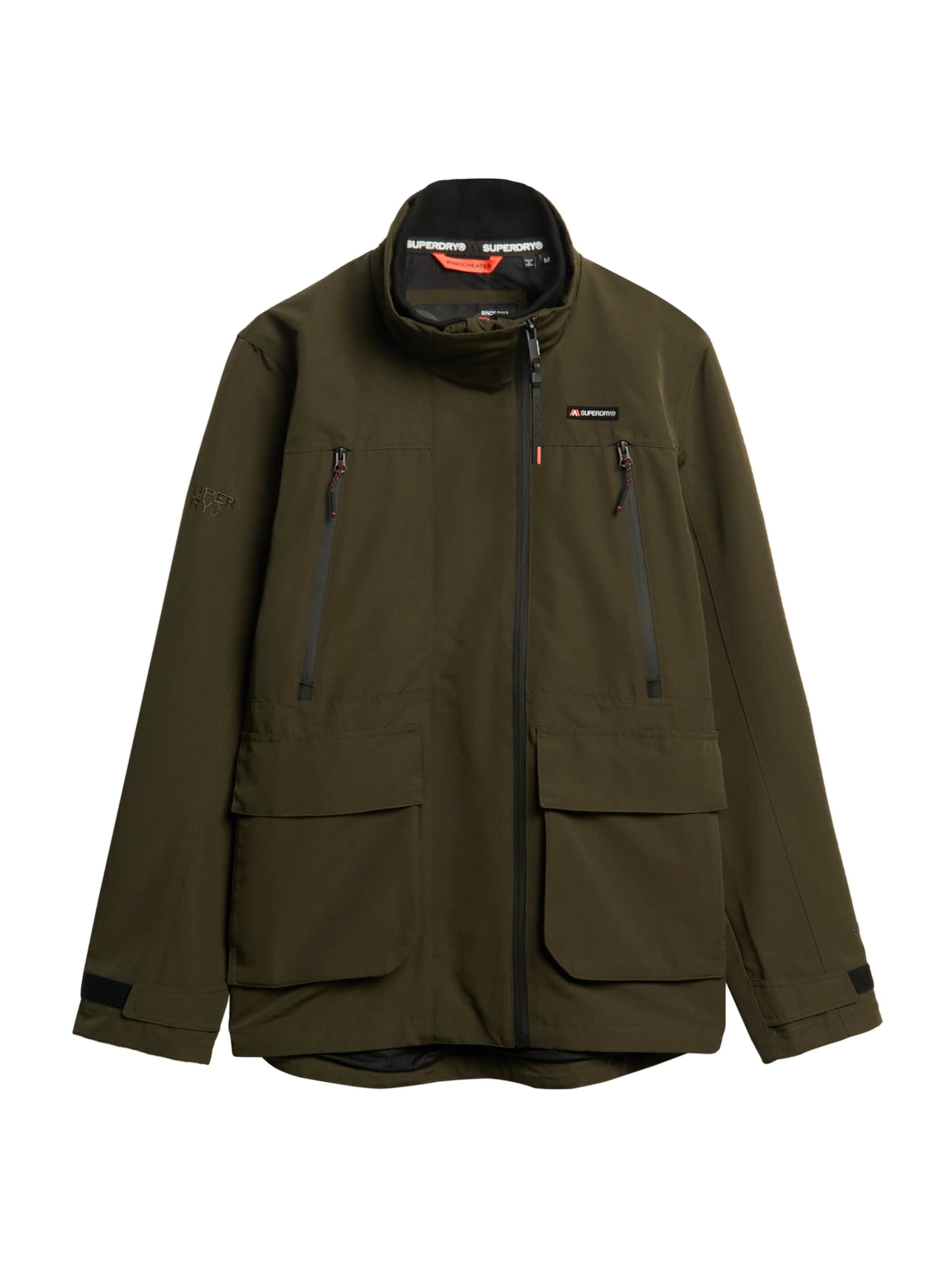 Superdry Between-season jacket in Green: front