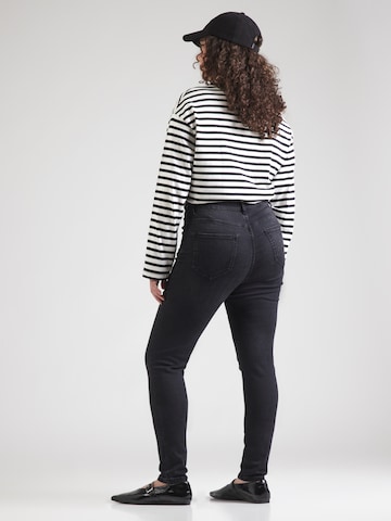 ONLY Carmakoma - Skinny Calças de ganga 'CARAYA' em preto