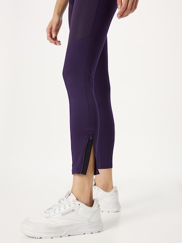 ASICS Skinny Workout Pants in Purple