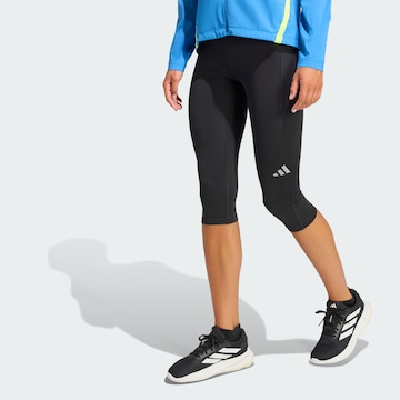 ADIDAS PERFORMANCE - Skinny Pantalón deportivo 'Adi365' en negro: frente