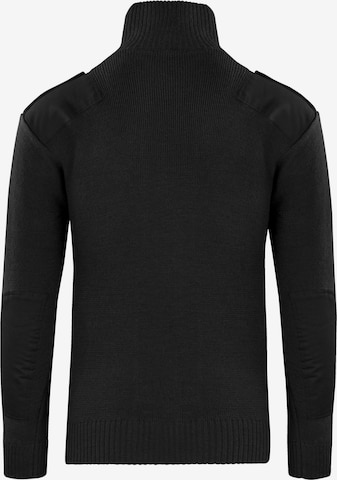 normani Knit Cardigan 'Istrup' in Black