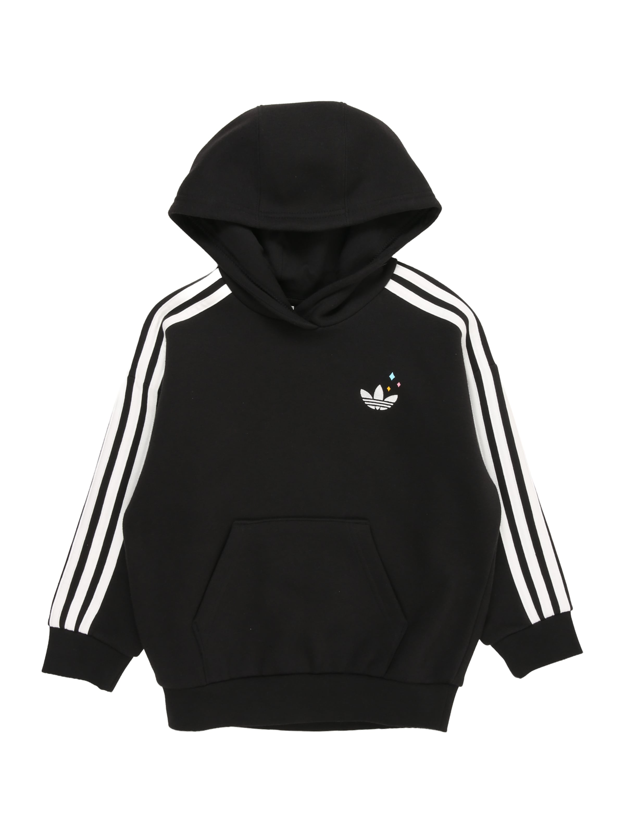 ADIDAS ORIGINALS Μπλούζα φούτερ σε μαύρο: μπροστά