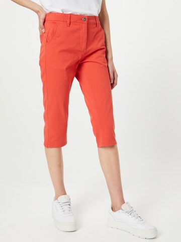 BLUE SEVEN Regular Broek in Oranje: voorkant