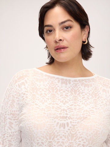 Pull-over Fiorella Rubino en blanc