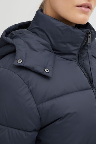 Oxmo Winter Coat in Blue