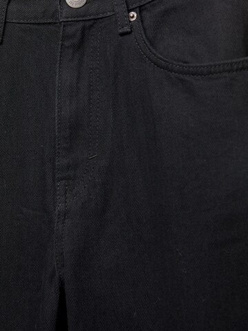 Pull&Bear Loosefit Farmer - fekete