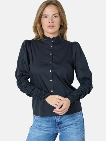 T-shirt 'SandyCC' co'couture en noir : devant