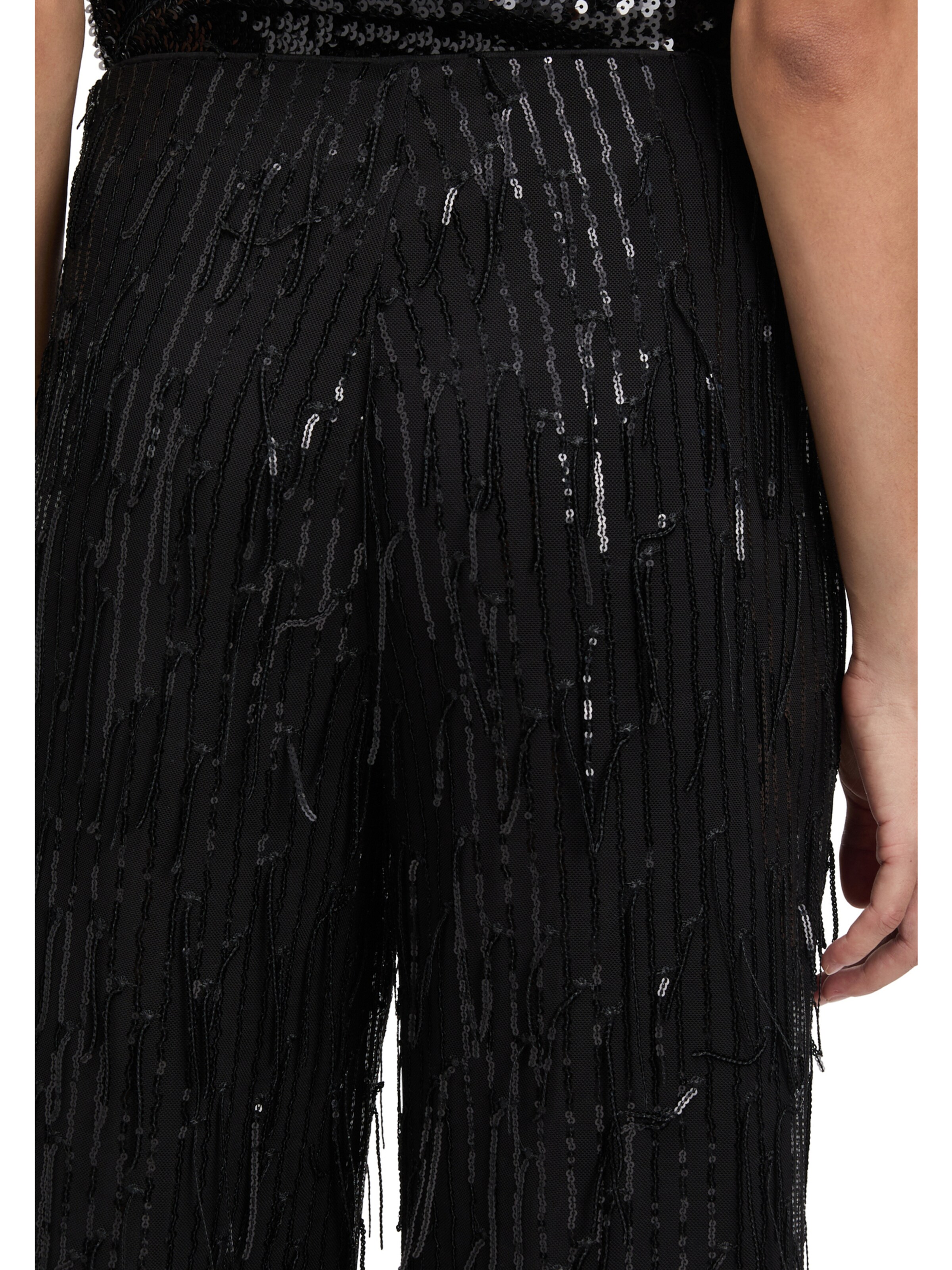 Vera Mont Wide leg Trousers in Black