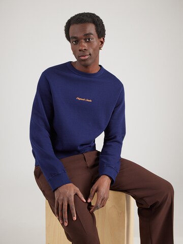 JACK & JONES - Sudadera 'JWHNORREBRO' en azul: frente