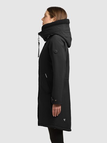 khujo Winterjacke 'Semie4' in Schwarz