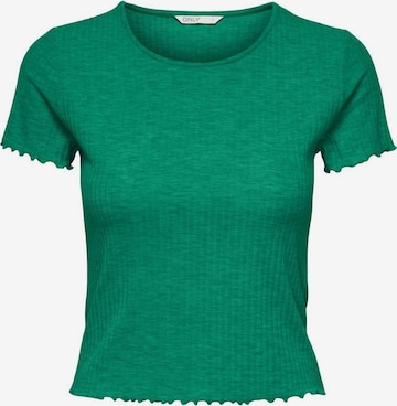 Maglietta 'Emma' di ONLY in verde: frontale