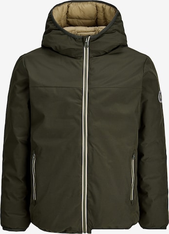 Jack & Jones Junior Between-Season Jacket 'JJBrooklyn' in Green: front