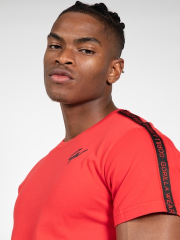 Gorilla Wear Performance shirt 'Chester' in Red