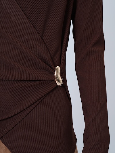 Camicia da donna Trend Alaçatı Stili di colore marrone scuro, Visualizzazione prodotti