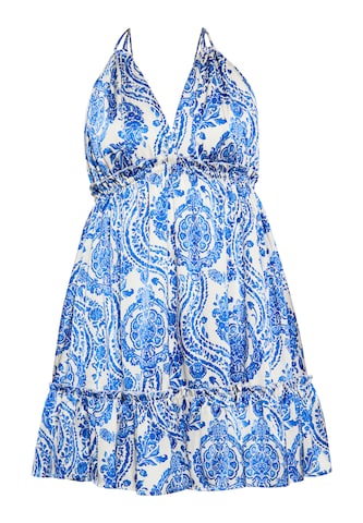 IZIA Summer dress in Blue: front