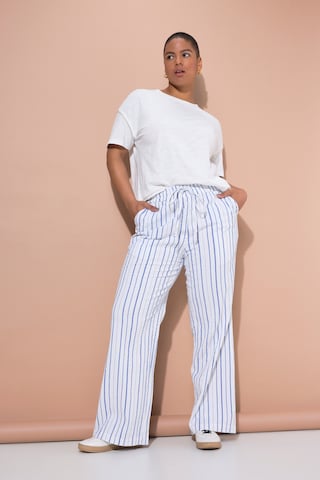 Studio Untold Wide Leg Hose in Weiß