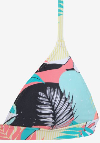 LASCANA ACTIVE - Triangular Top de biquíni desportivo em mistura de cores