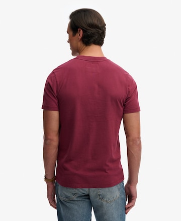 Superdry & Co Shirt 'Vintage Prep' in Rood