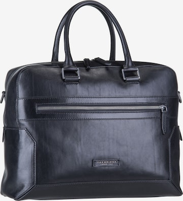 The Bridge Document Bag ' Neri' in Black: front