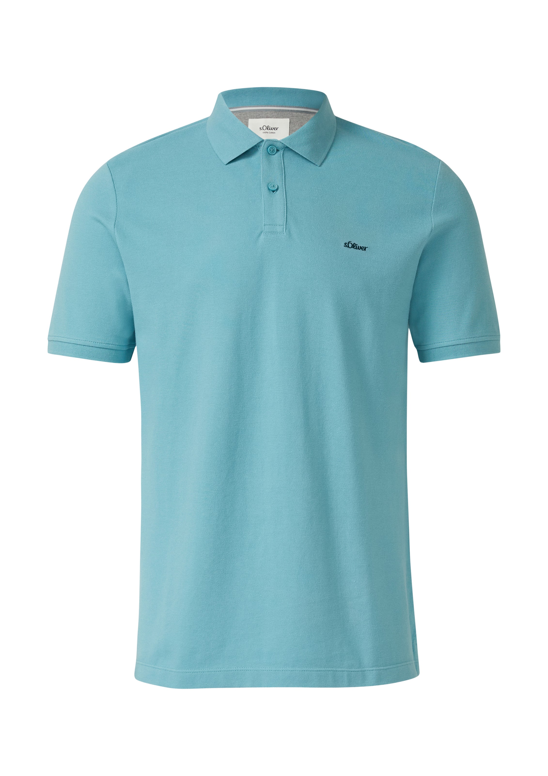 s.Oliver Poloshirt in himmelblau, Produktansicht