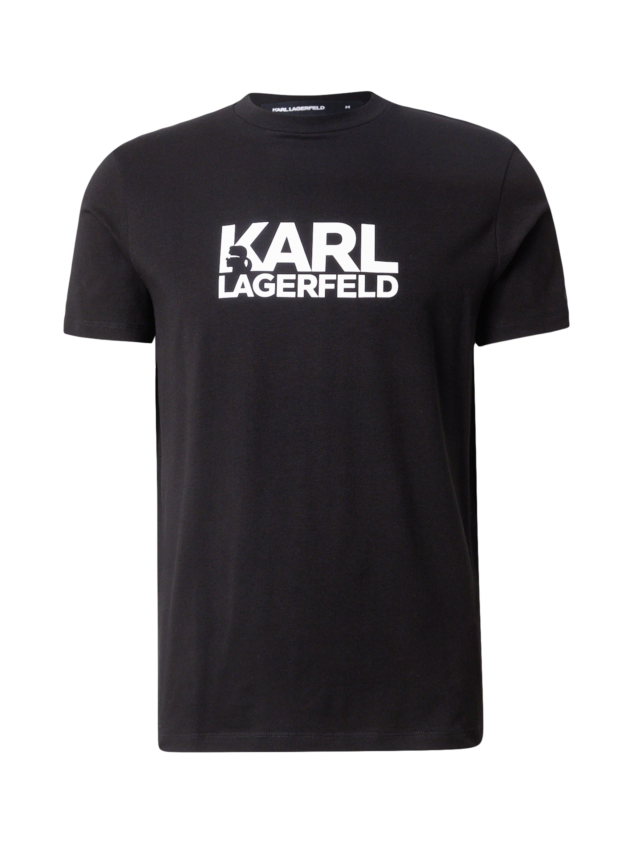 Karl Lagerfeld Μπλουζάκι σε μαύρο / λευκό, Άποψη προϊόντος