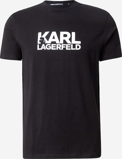 Marškinėliai iš Karl Lagerfeld, spalva – juoda / balta, Prekių apžvalga