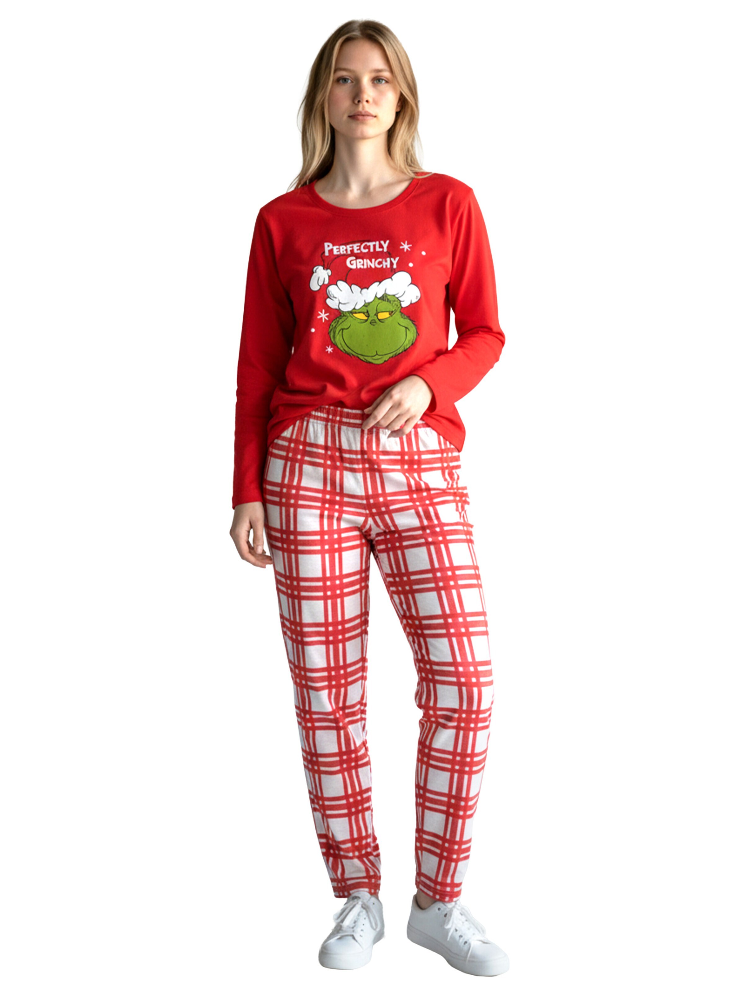The Grinch Pyjama 'Perfectly Grinchy'‌‌‌‌‌‌‌‌ in Rot
