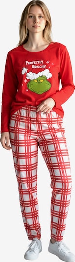 The Grinch Pyjama 'Perfectly Grinchy' in S in rot, Produktansicht