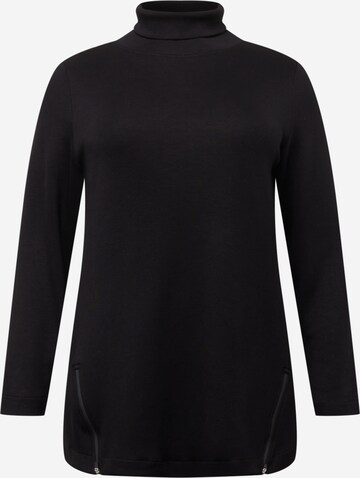 Tom Tailor Women + - Sudadera en negro: frente