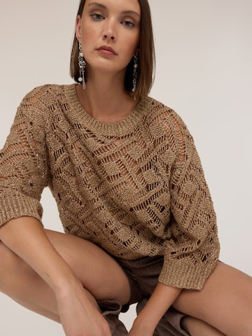 Pull-over MOTIVI en marron