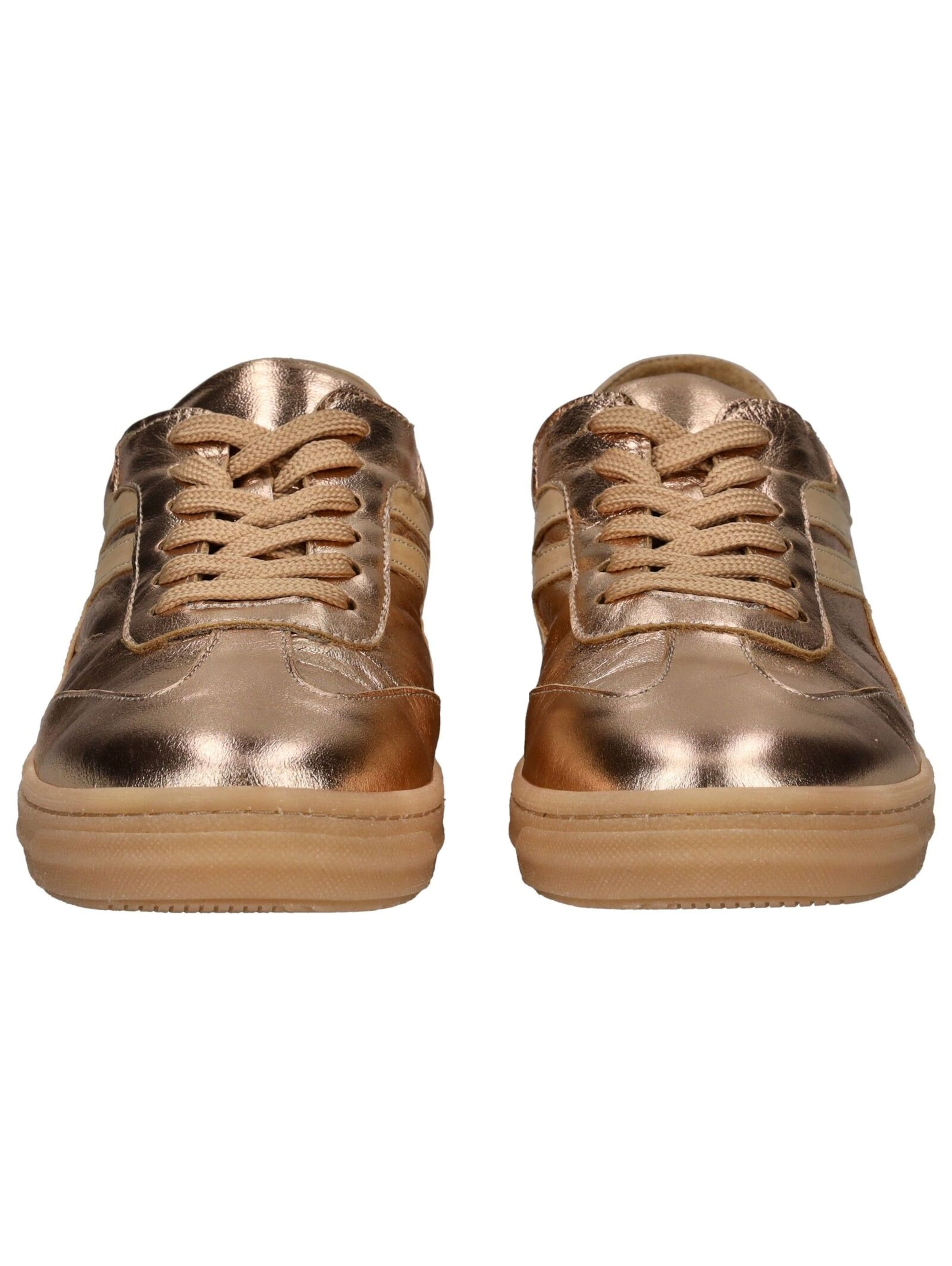 Baskets basses ANDREA CONTI en or