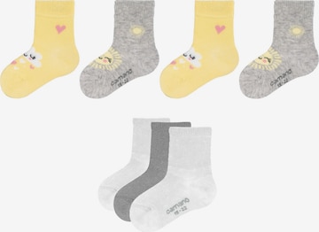 camano Socken in Gelb: Vorderseite