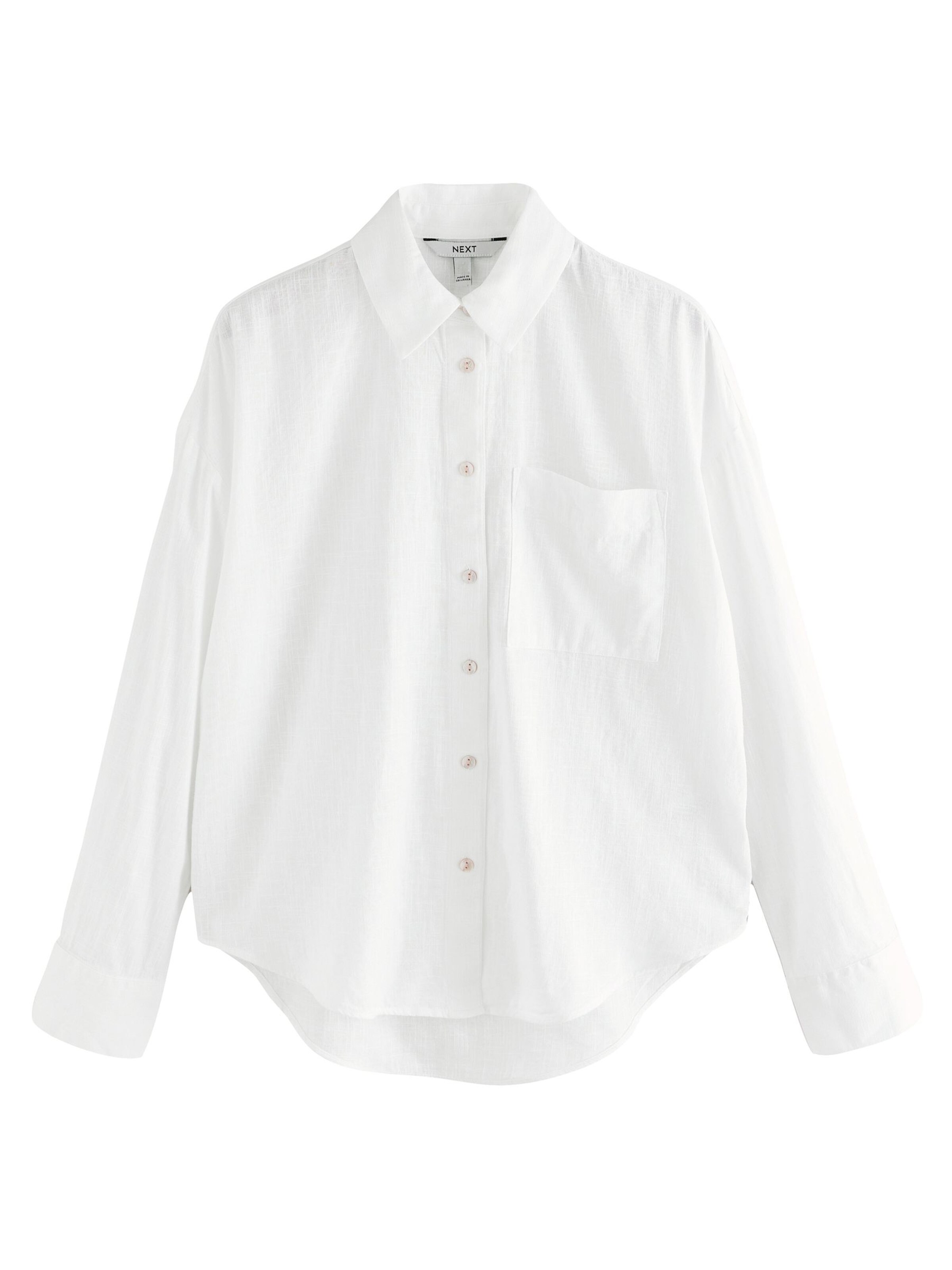 Next Blouse in Wit: voorkant