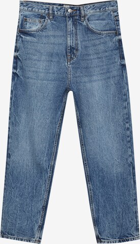 Pull&Bear Loosefit Jeans in Blau: predná strana