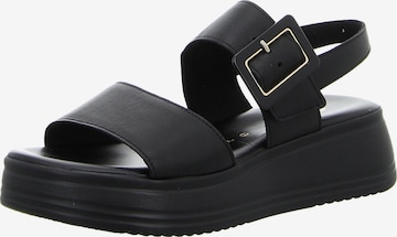 GABOR Sandals in Black: front