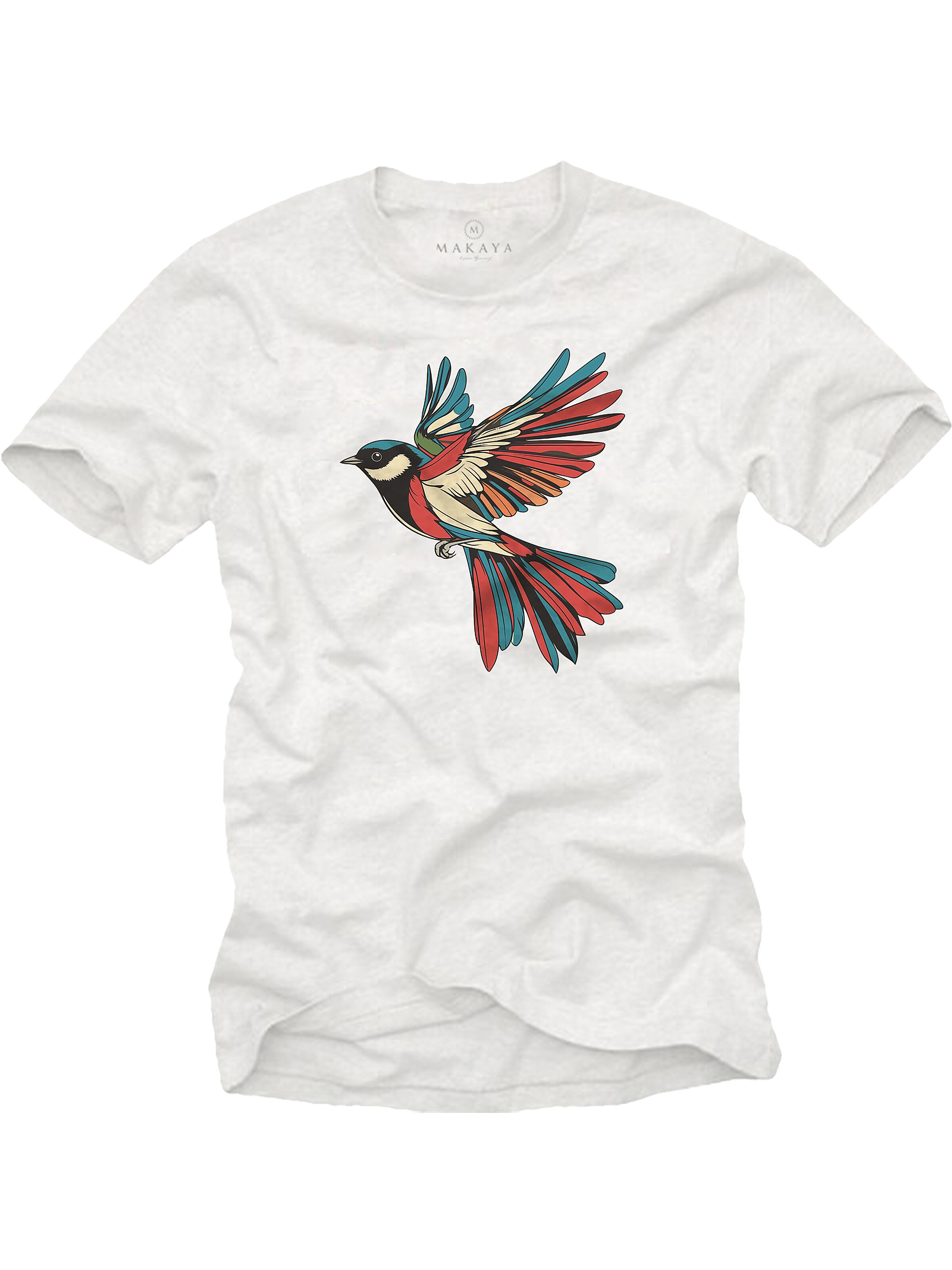 MAKAYA Shirt‌ in Weiß: Vorderseite