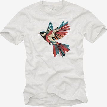 MAKAYA Shirt in Weiß: Vorderseite