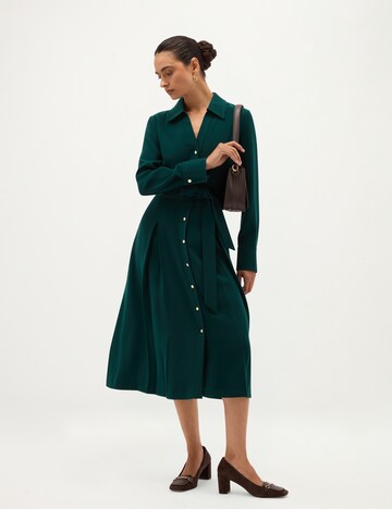 Hobbs London Dress in Green: side