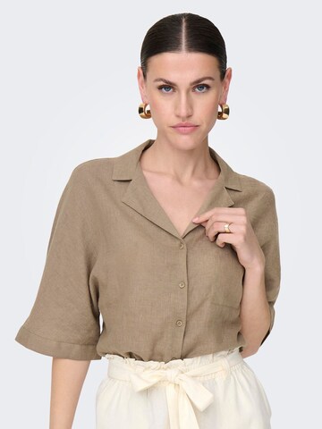 ONLY Blouse 'TOKYO' in Bruin