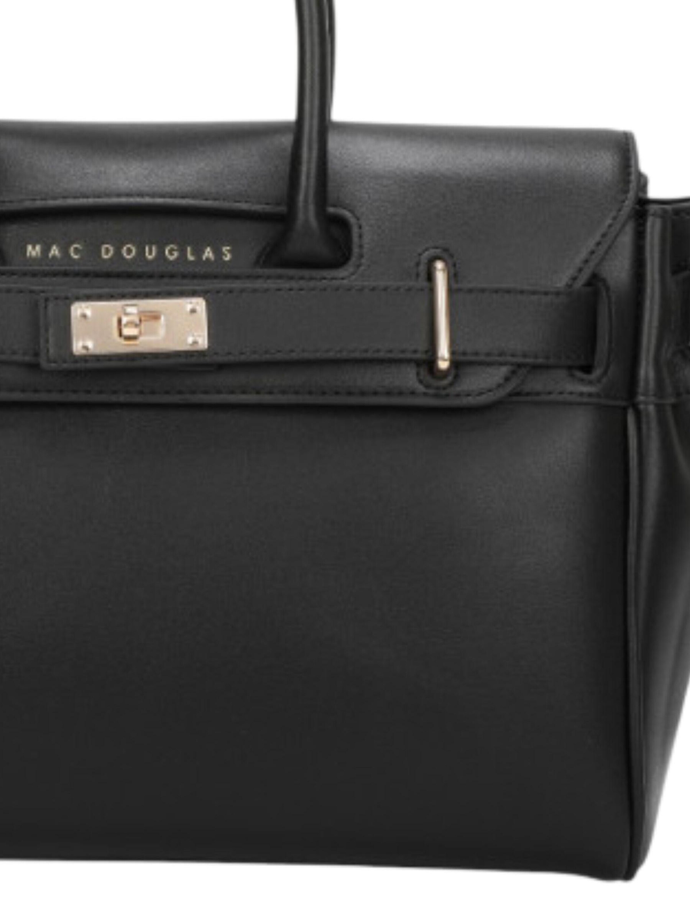 MAC DOUGLAS Käekott 'Mac Douglas Sacs À Main femme XS Pyla Mery Noir', värv must