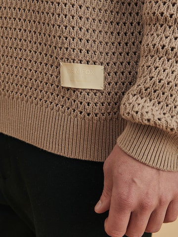 DAN FOX APPAREL Pullover 'Antonio' i beige