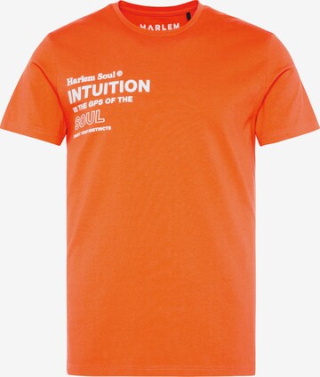 Harlem Soul Shirt 'MEL-BOURNE ' in Orange: front