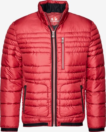 NEW CANADIAN Between-Season Jacket in Red: front