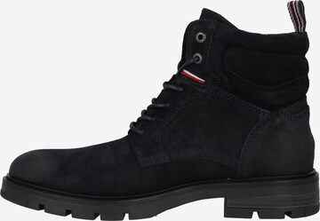 TOMMY HILFIGER Veterboots in Blauw